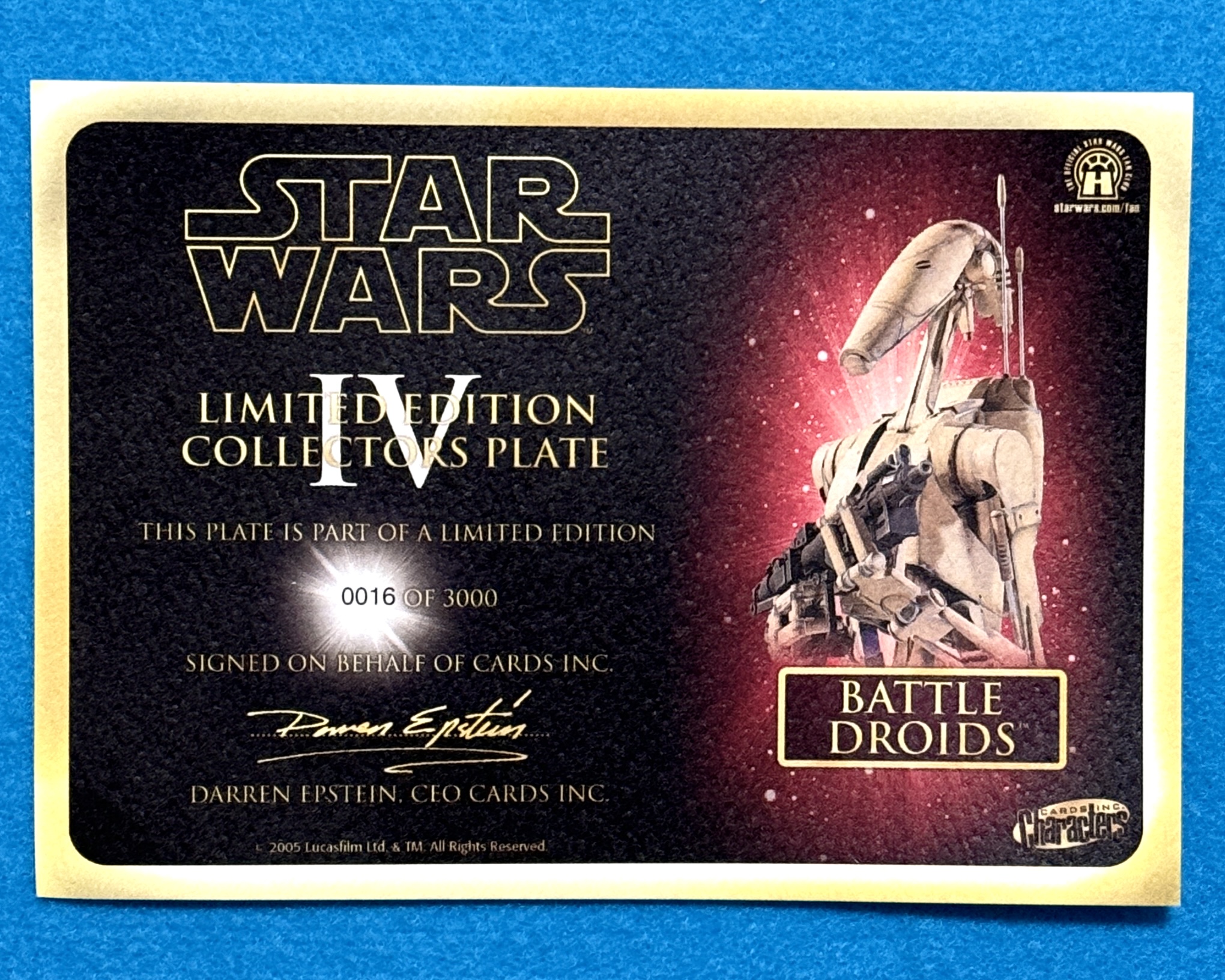 cards s4 battledroid3